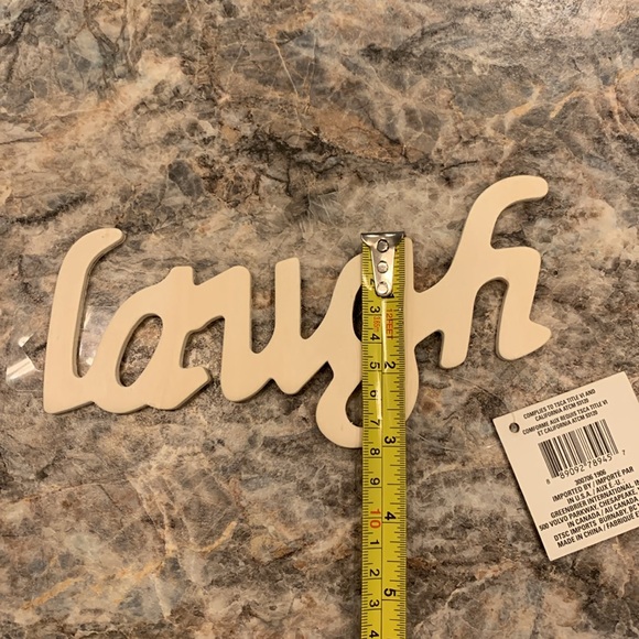 Home and Laugh Wood Word Set - Picture 8 of 8